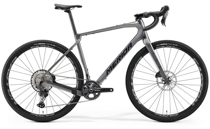 Merida Silex 7000 1x12 GRX Gun Metal Grey (Black/Titan) Gravel Bike