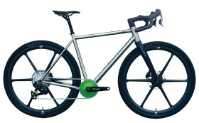 Merit Sterk Ti 1.1 Rival E1 XPLR AXS Green titanový gravel bike