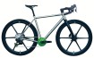 Merit Sterk Ti 1.1 E1 XPLR AXS Green titanium gravel bike