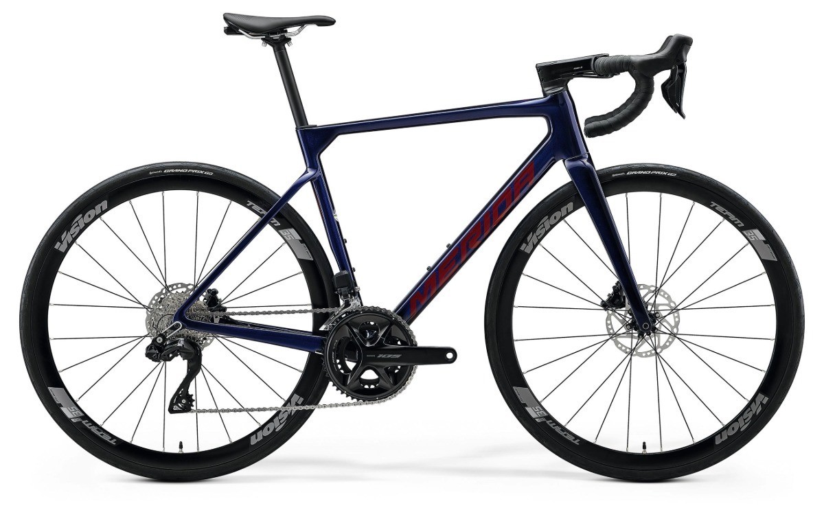 Road Bike MERIDA SCULTURA 5000 Starfield Purple/Red