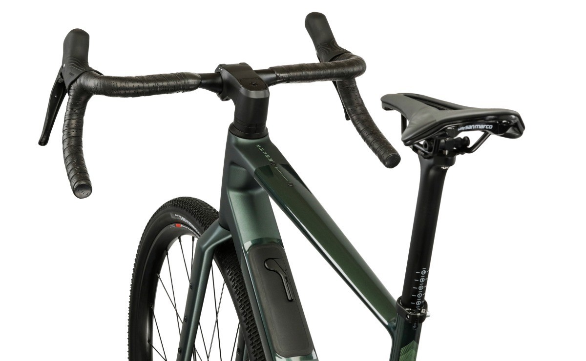 Gravel Bike Kross Esker ADV 1.0 Shimano GRX 1x12 Green Matte