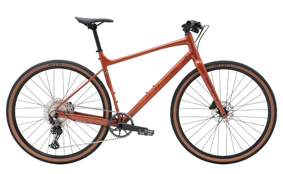 Marin DSX 2 1x12 Clay Orange gravel s rovnými řidítky